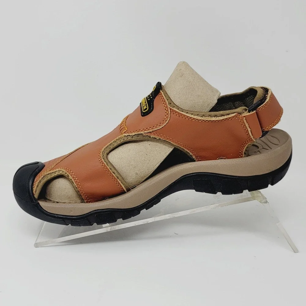 Fashion Men's Sandals Size 8 M Brown Water Hiking Shoes